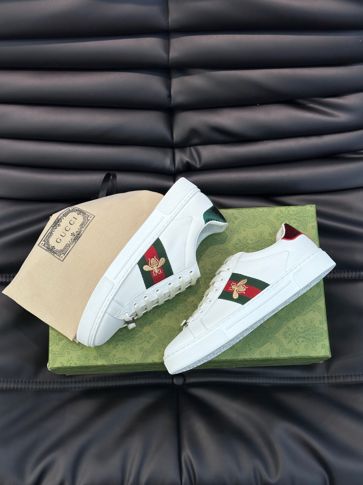 gucci ace sneakers for couples, size 35-44 - Image 3