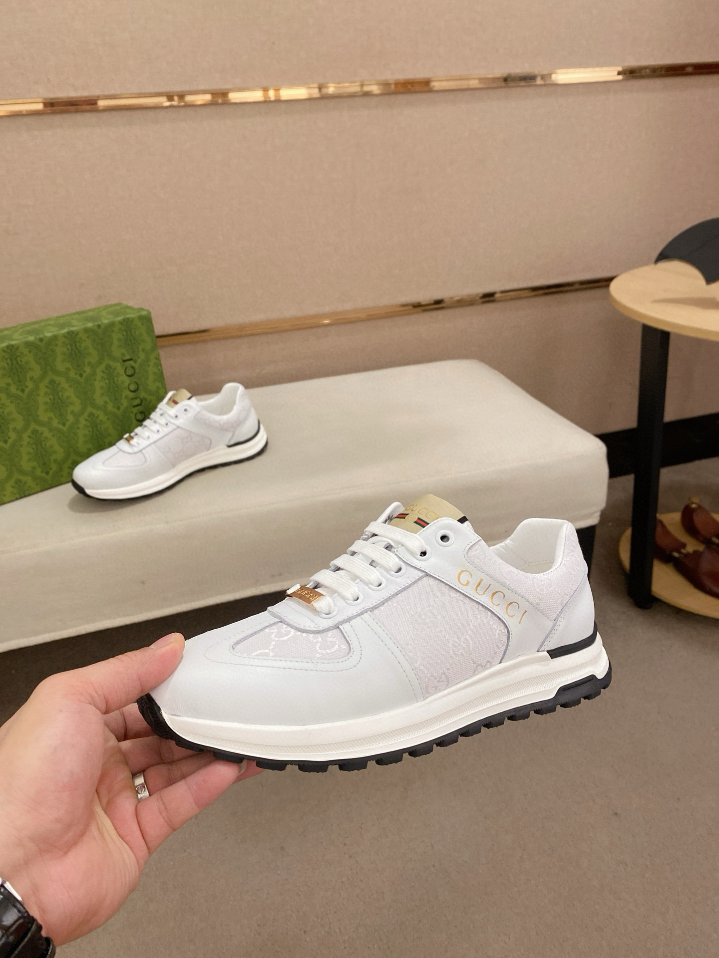 gucci g casual sneakers - size 38/44 - Image 3