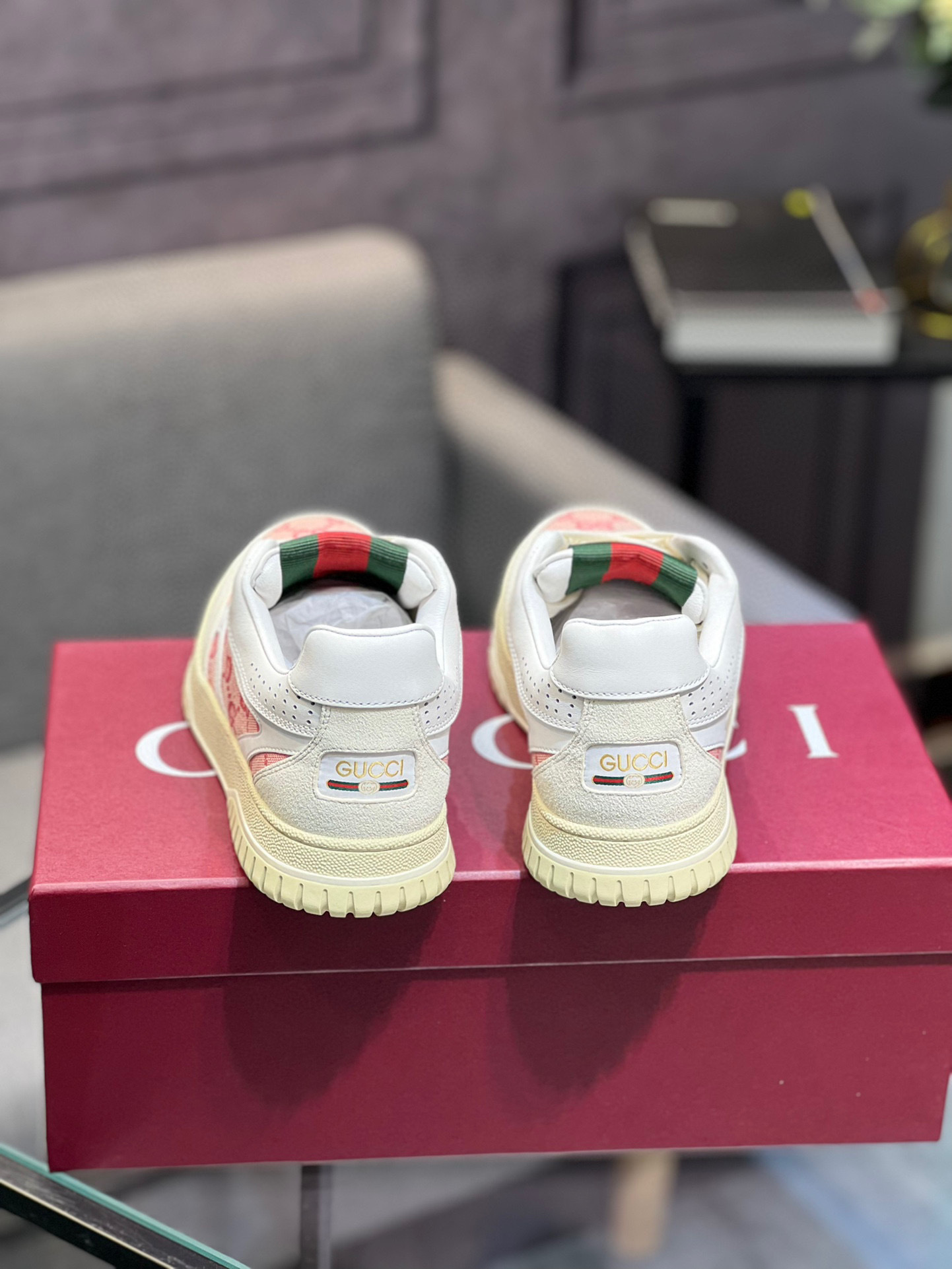 gucci g couples sneakers 35-44 8061310 - Image 3