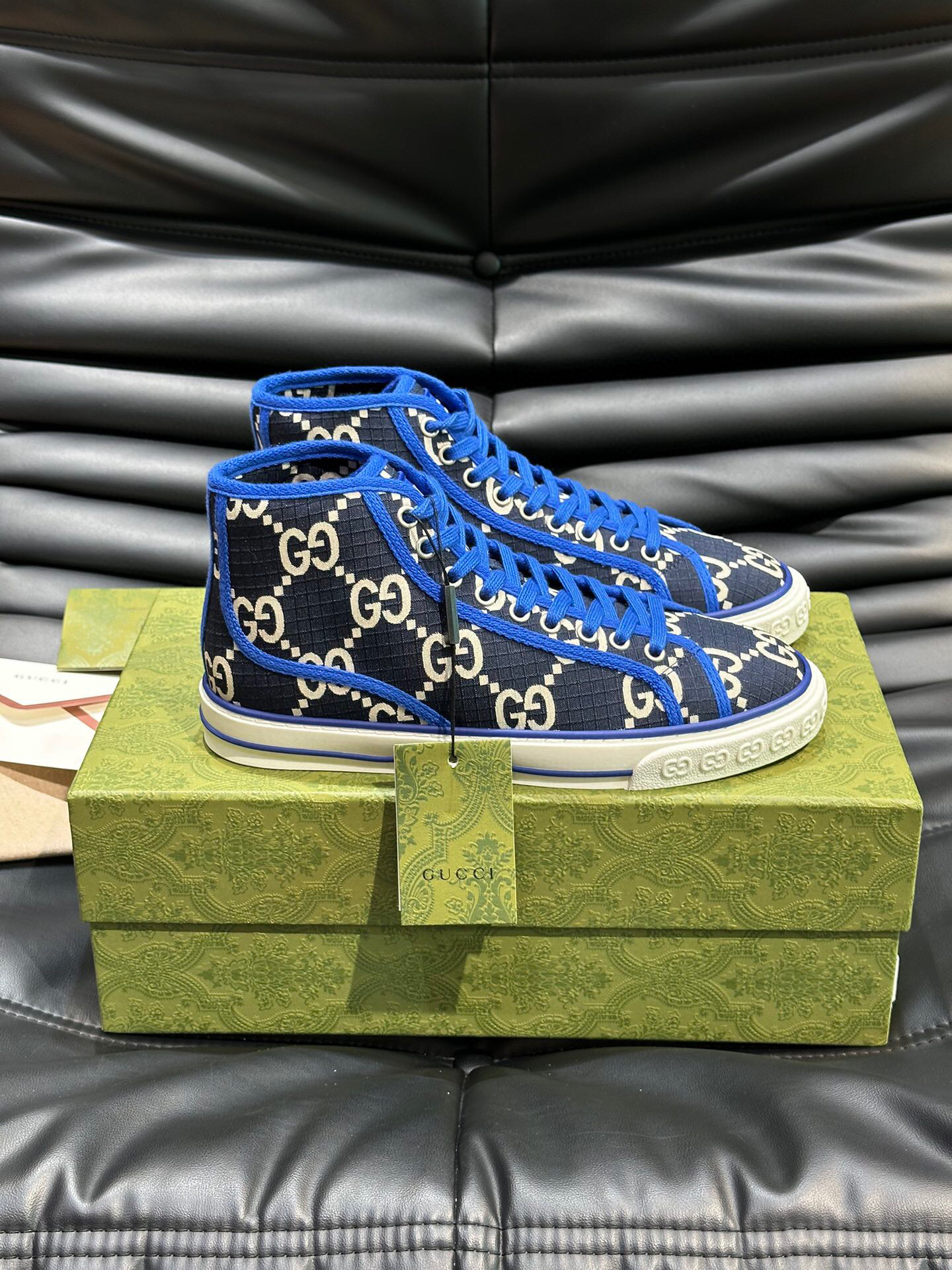 gucci g sneakers in blue, sizes 35-44 - Image 3