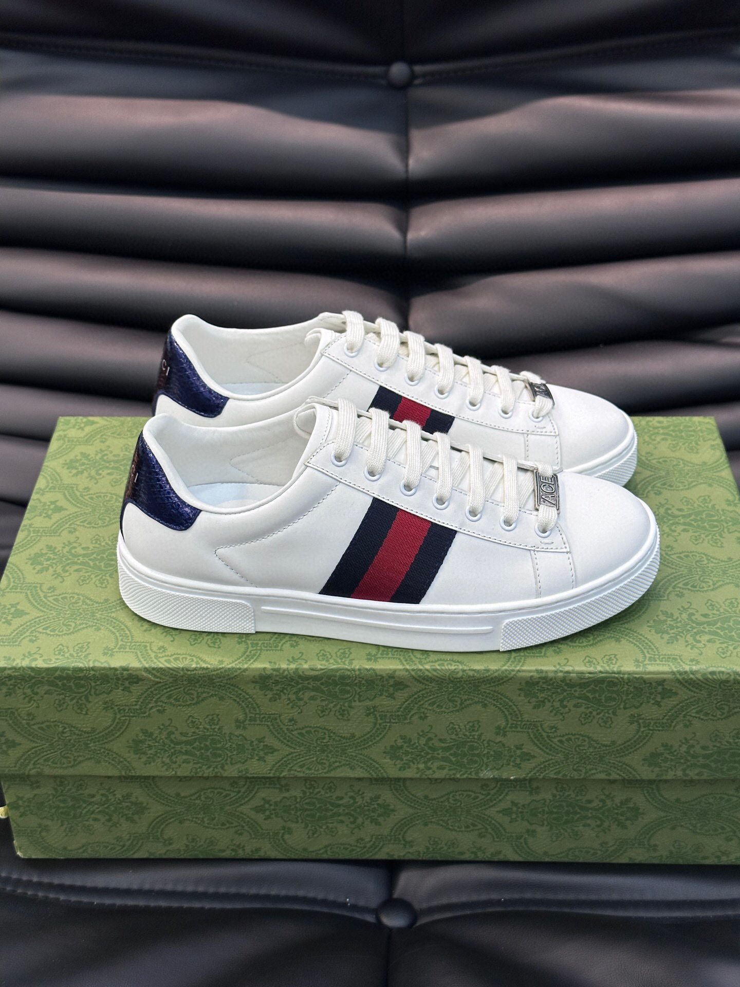 gucci ace sneakers for couples - sizes 35-44 - Image 3