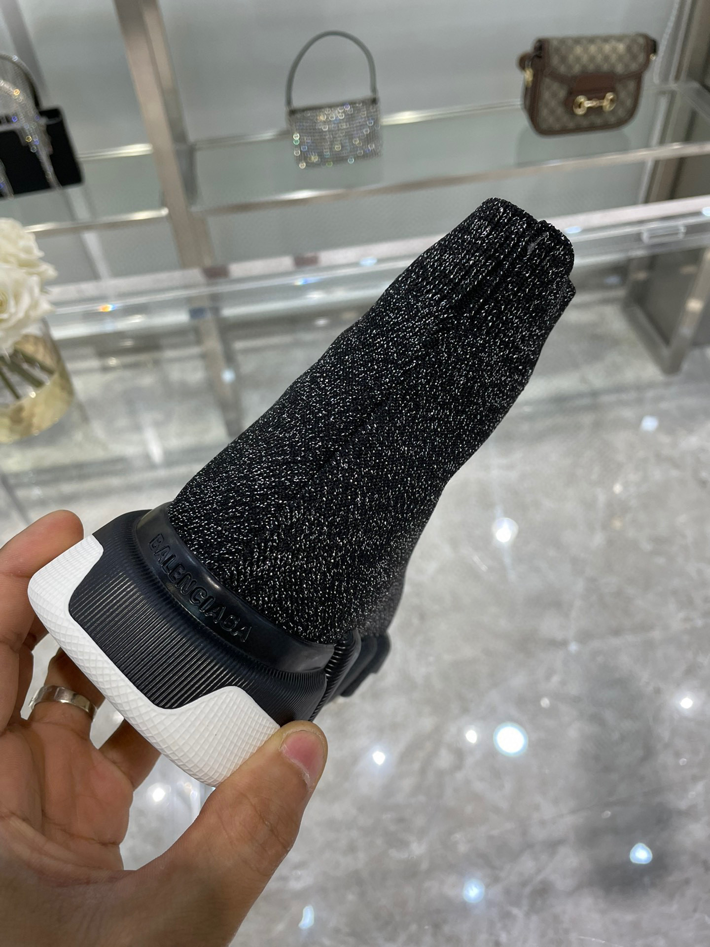 balenciaga sock sneakers for couples 35-44 - Image 3