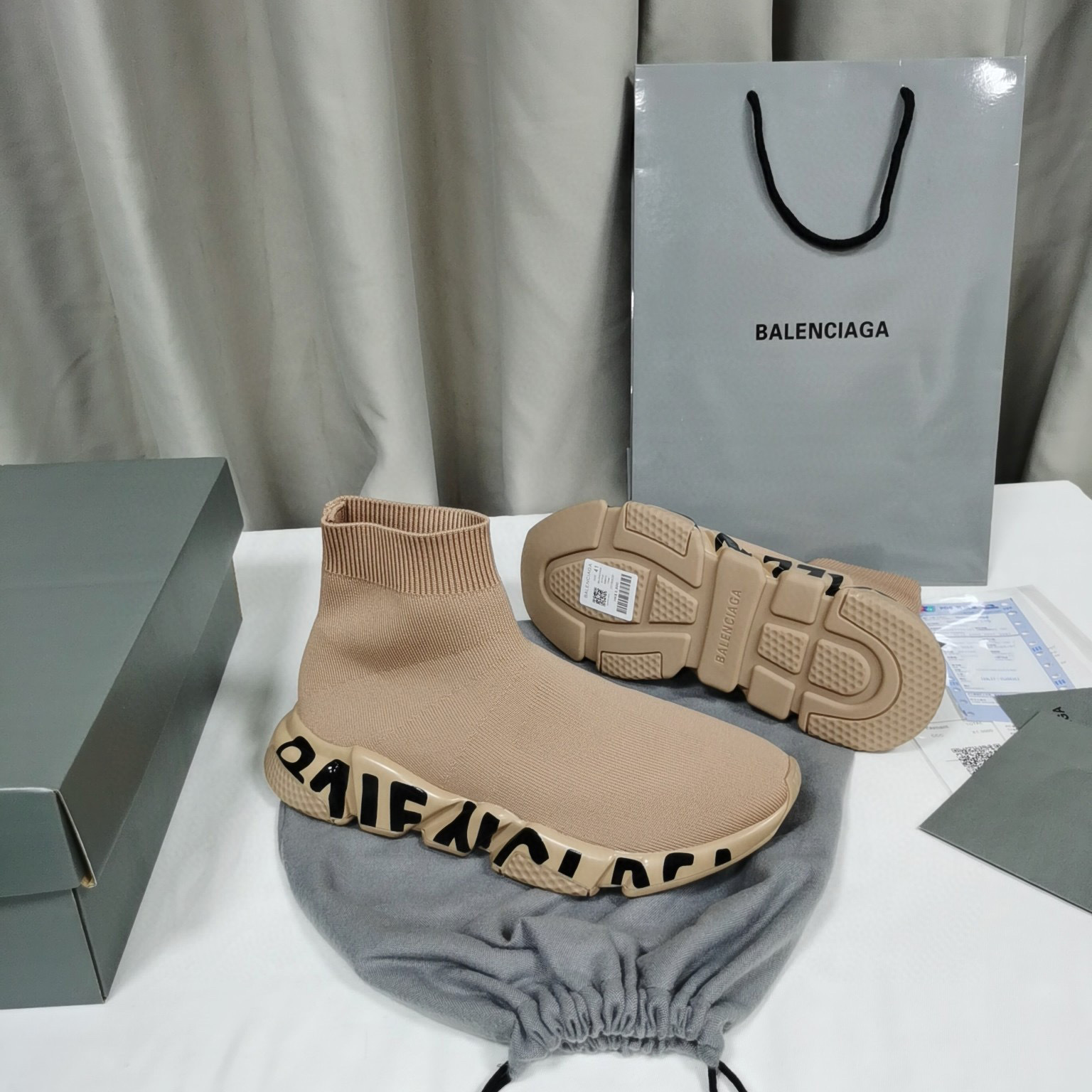 balenciaga couples sock sneakers 35-44 - Image 3