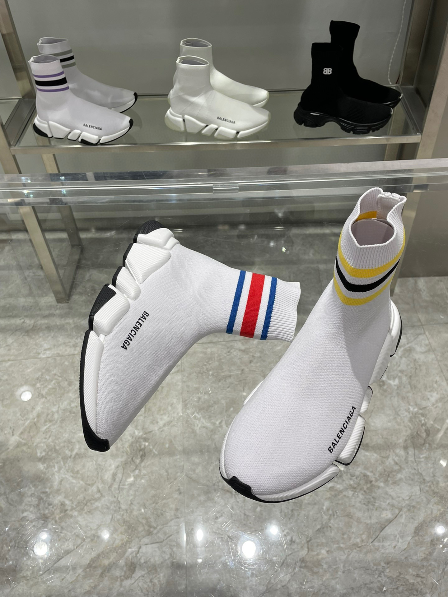 balenciaga sock sneakers for couples - size 35-44 - Image 3