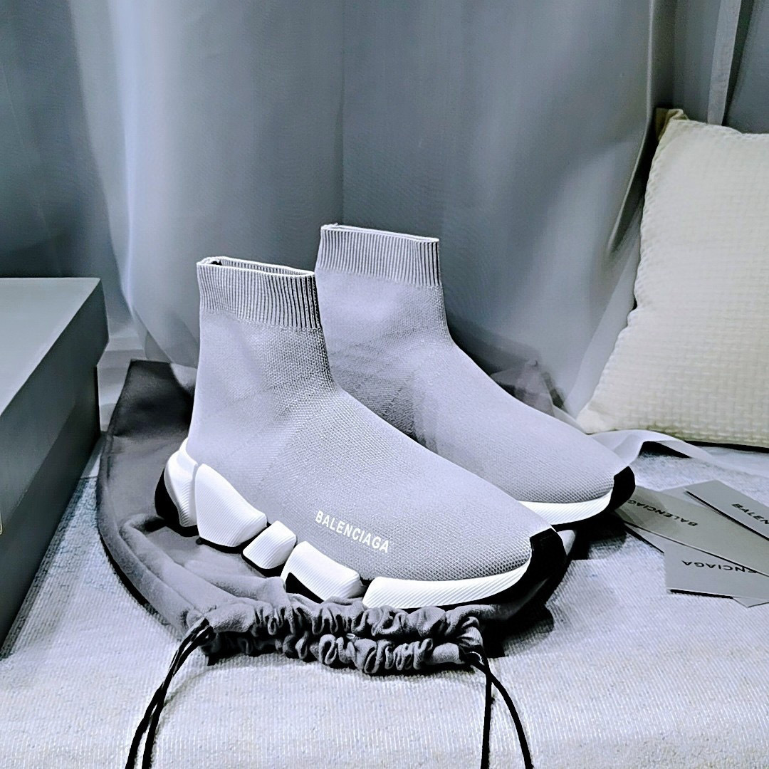 balenciaga sock sneakers - grey, size 35-44 - Image 3