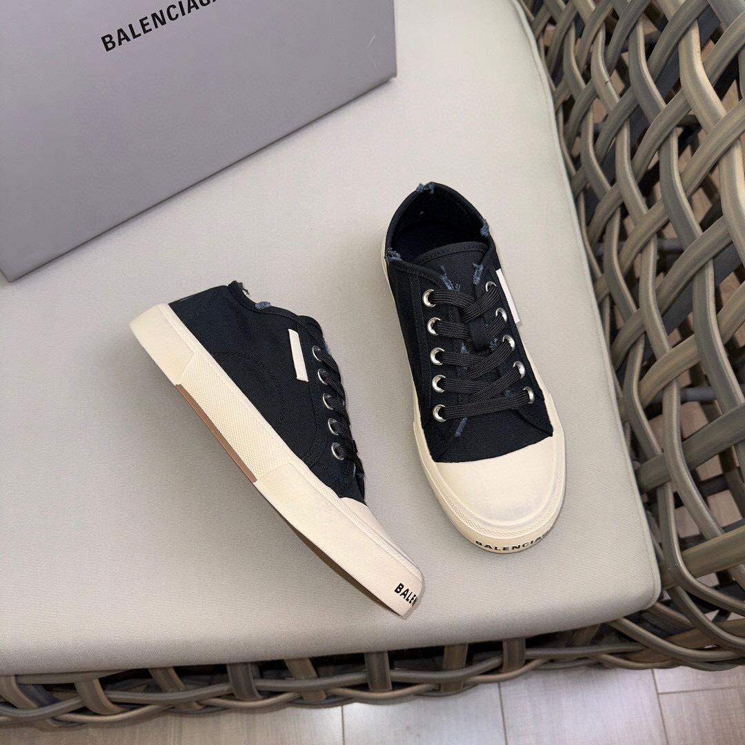 balenciaga unisex sneakers size 35-44 - black/white - Image 3