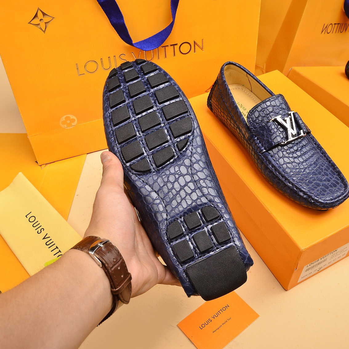 louis vuitton slip-on shoes, size 38-44 - Image 3