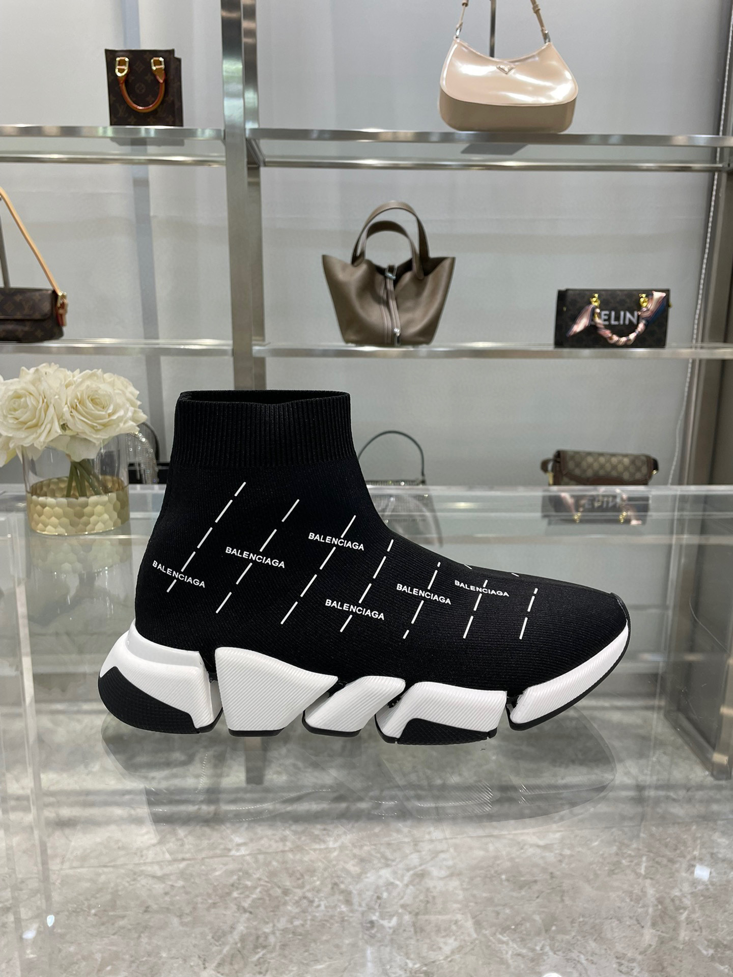 balenciaga sock sneakers - black, size 35-44 - Image 3