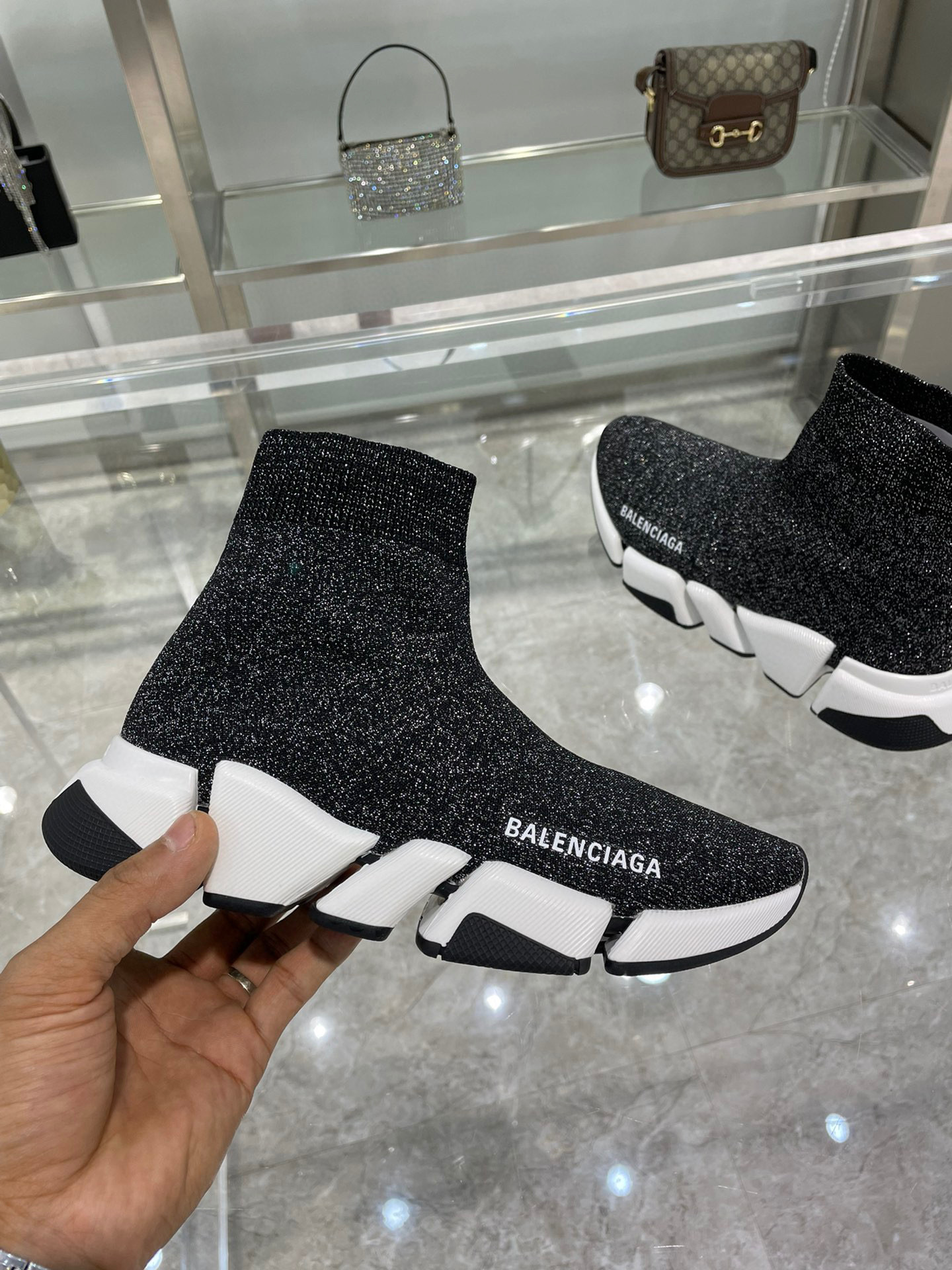 balenciaga couples sock sneakers 35-44 - Image 3