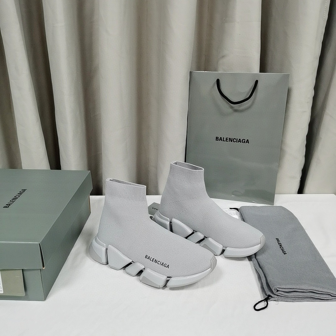 balenciaga sock sneakers in white, sizes 35-44 - Image 3