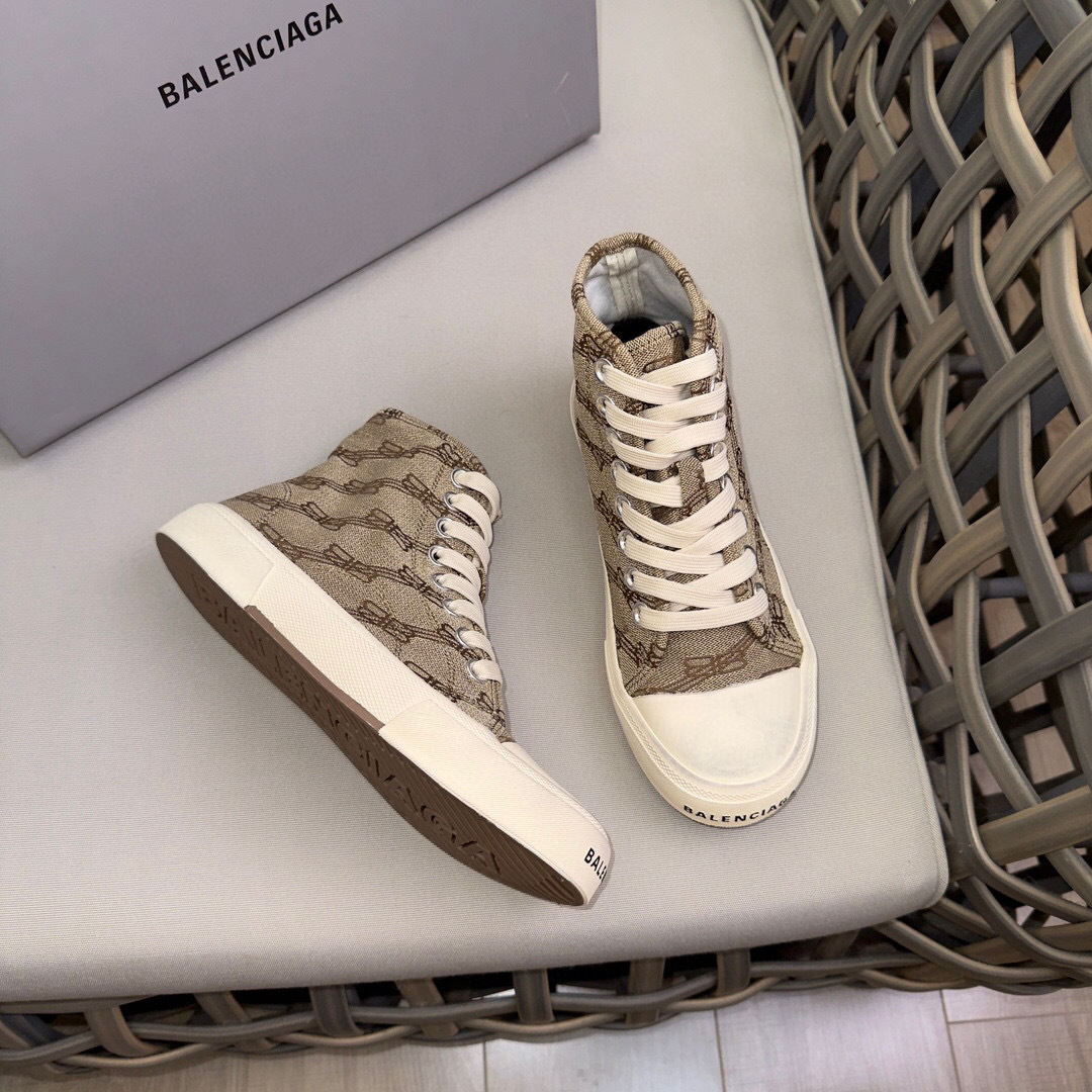 balenciaga couples high-top sneakers, size 35-44 - Image 3