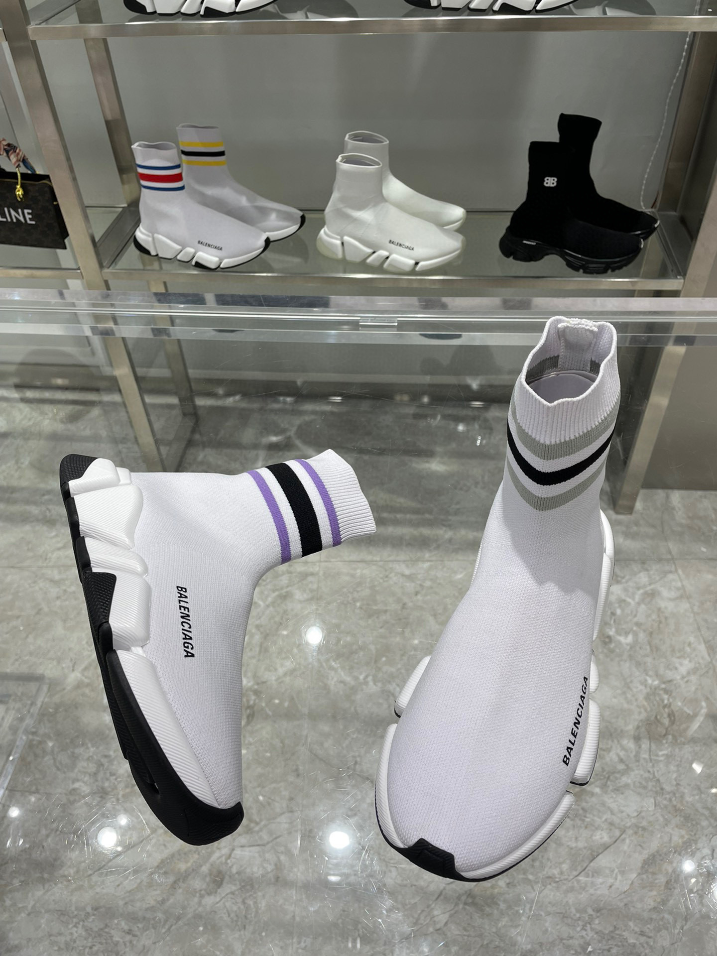 balenciaga couples sock sneakers 35-44 - Image 3