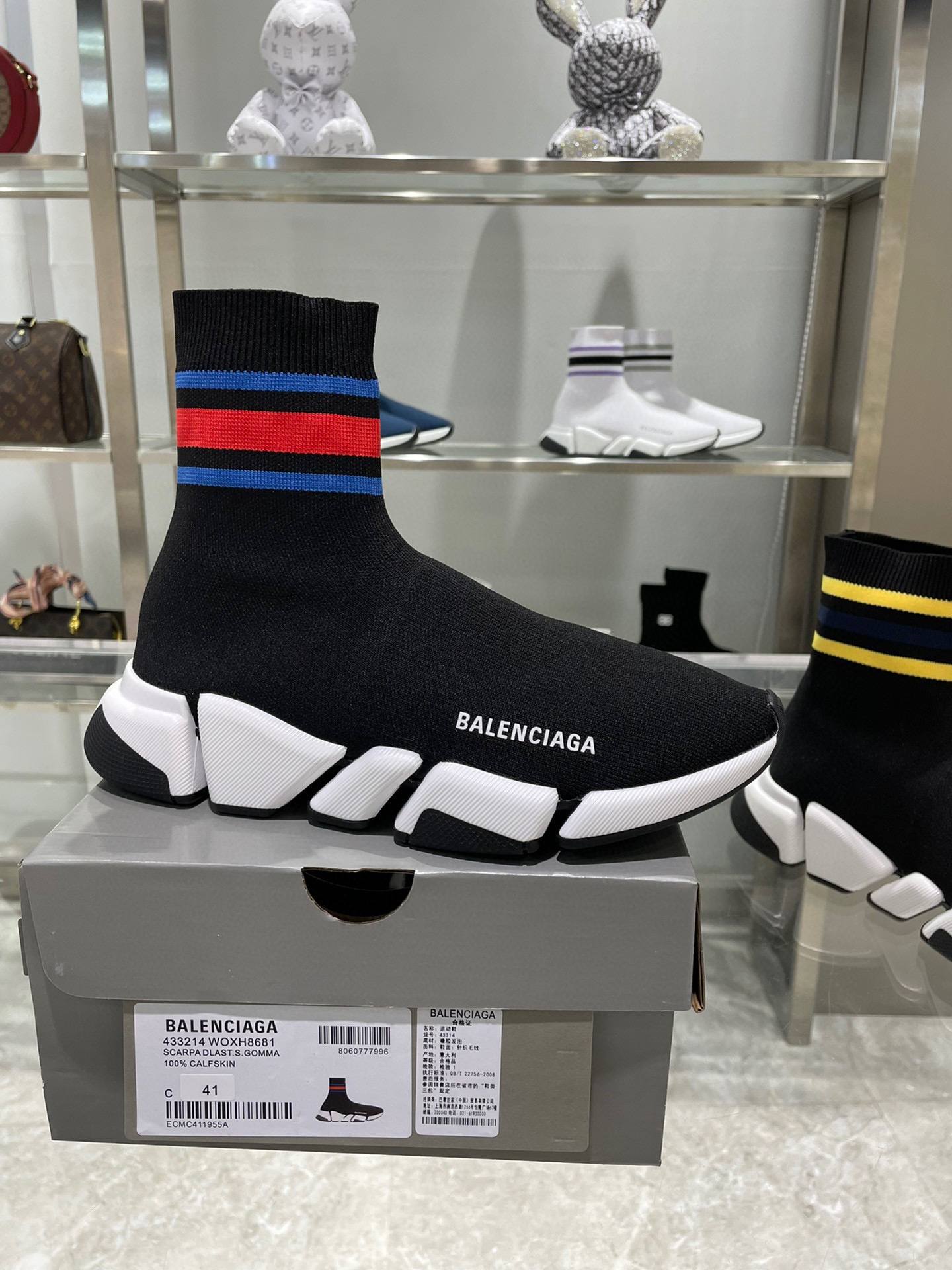 balenciaga couples sock sneakers 35-44 - Image 3