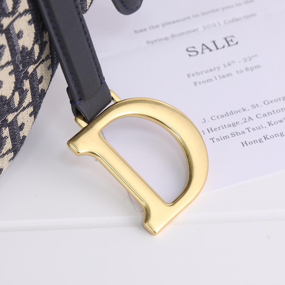 dior saddle bag - 25.5x20x6.5 cm, model 408082 - Image 3