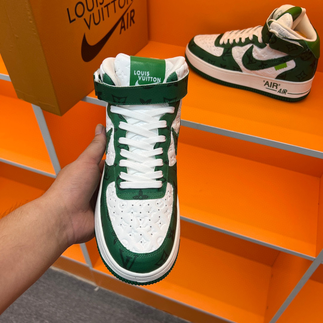 louis vuitton x nike air force 1 sneakers - size 38-44 - Image 3