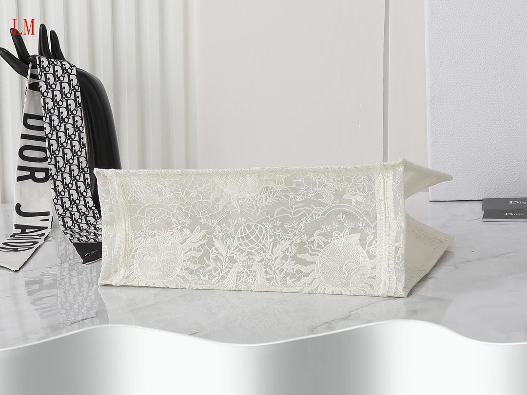 christian dior lace tote bag - 36x27.5x16.8 cm - Image 3