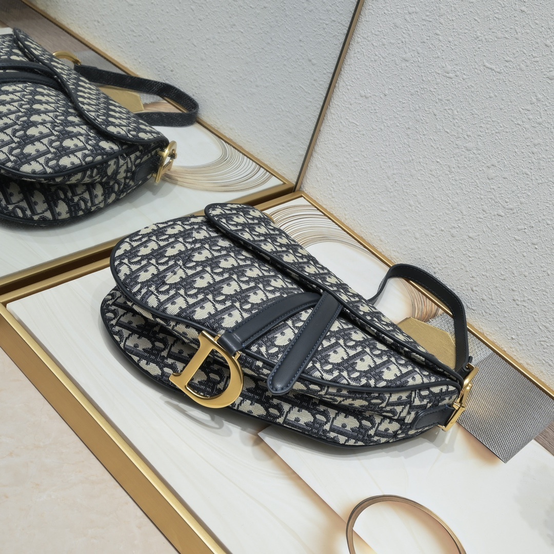 dior saddle bag - large 25.5 x 20 x 6.5 cm - Image 3