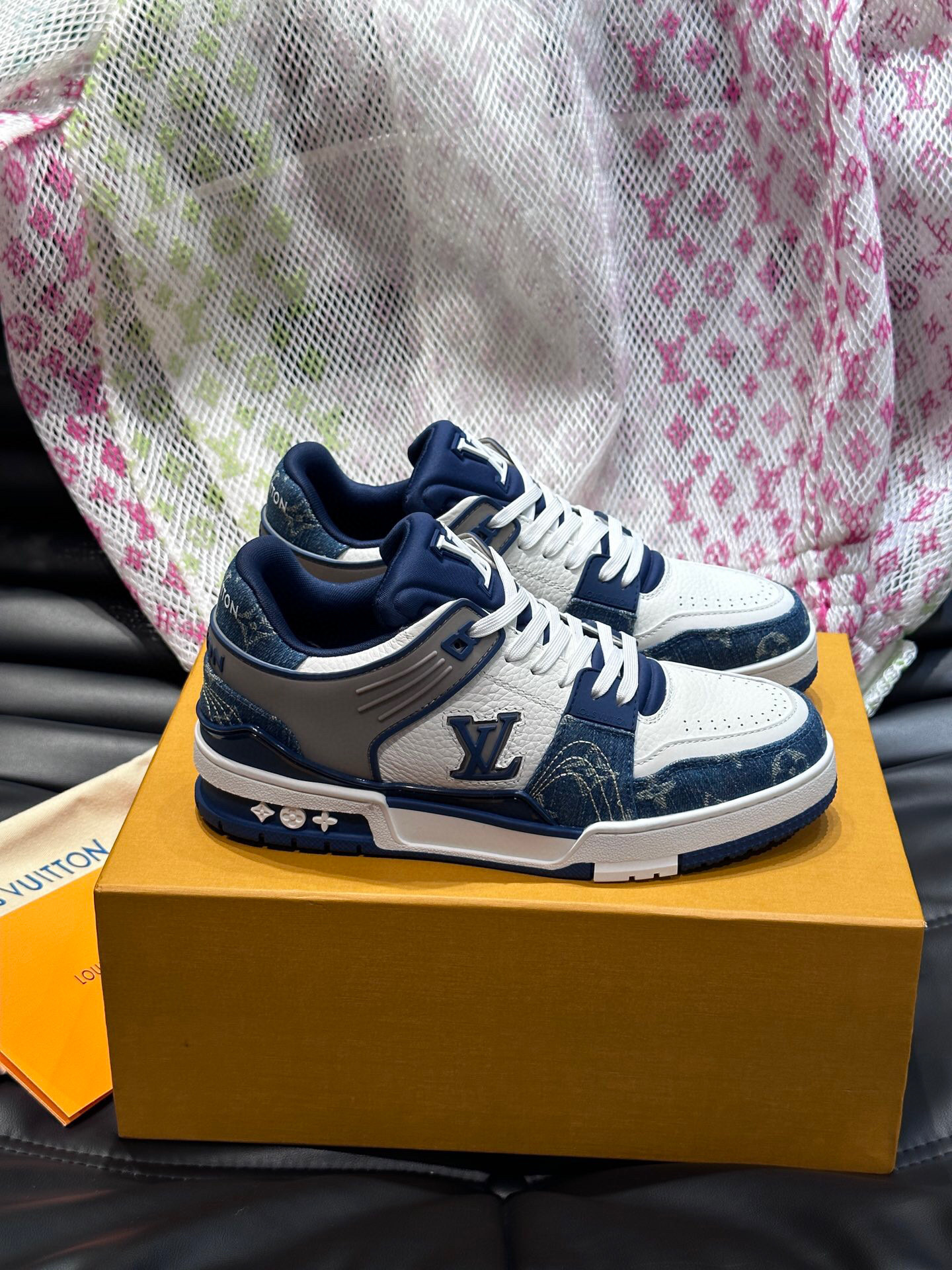 louis vuitton high-end sneakers size 38-44 - Image 3