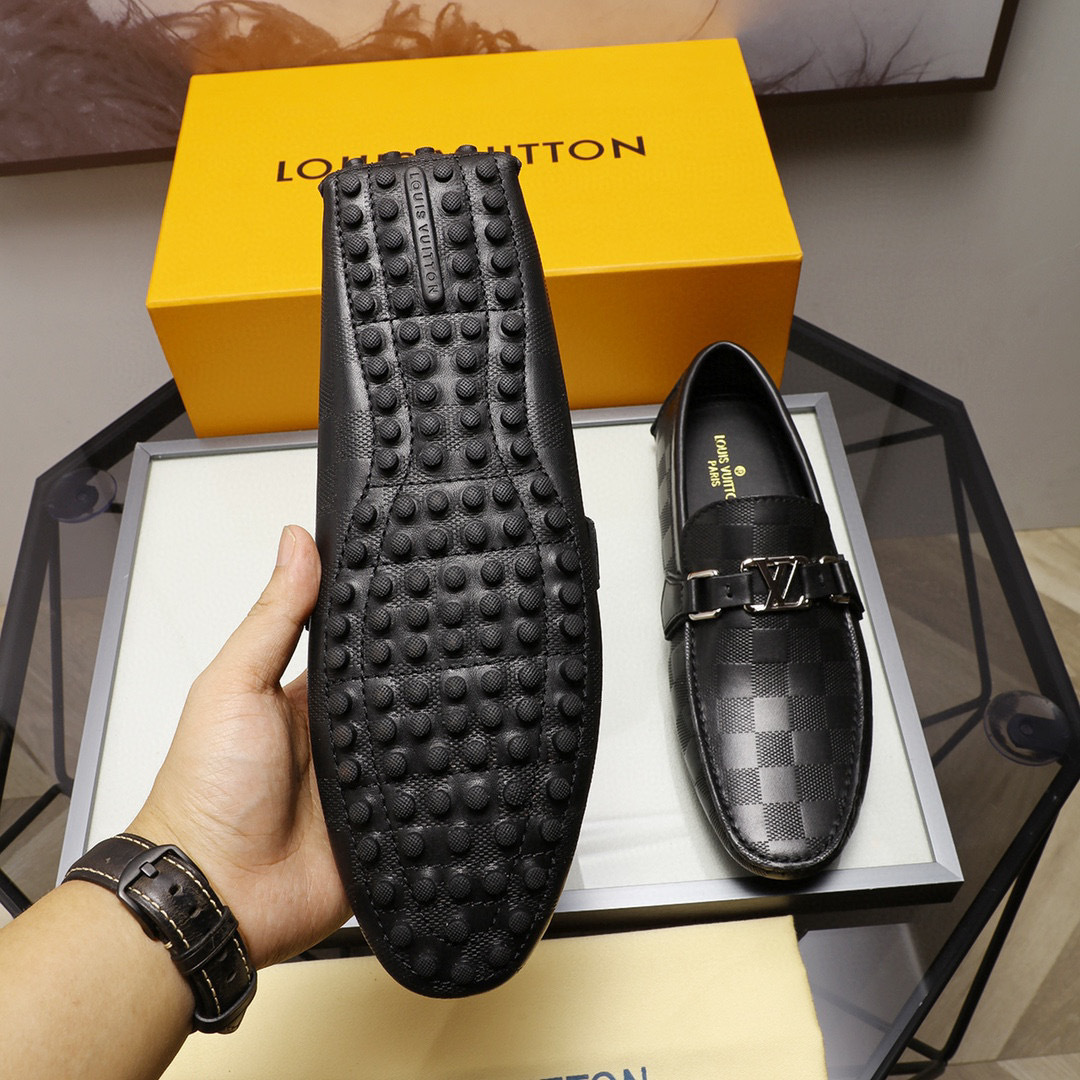 louis vuitton black moccasins size 38-44 - Image 3