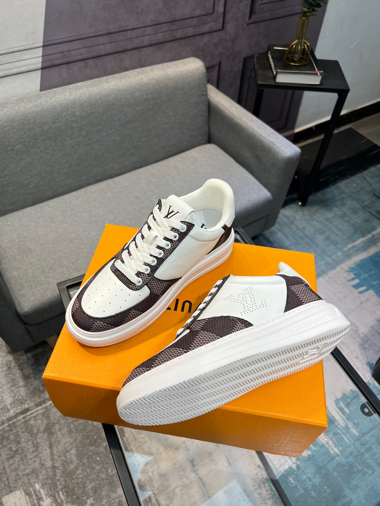 louis vuitton l casual shoes size 39-44 - Image 3