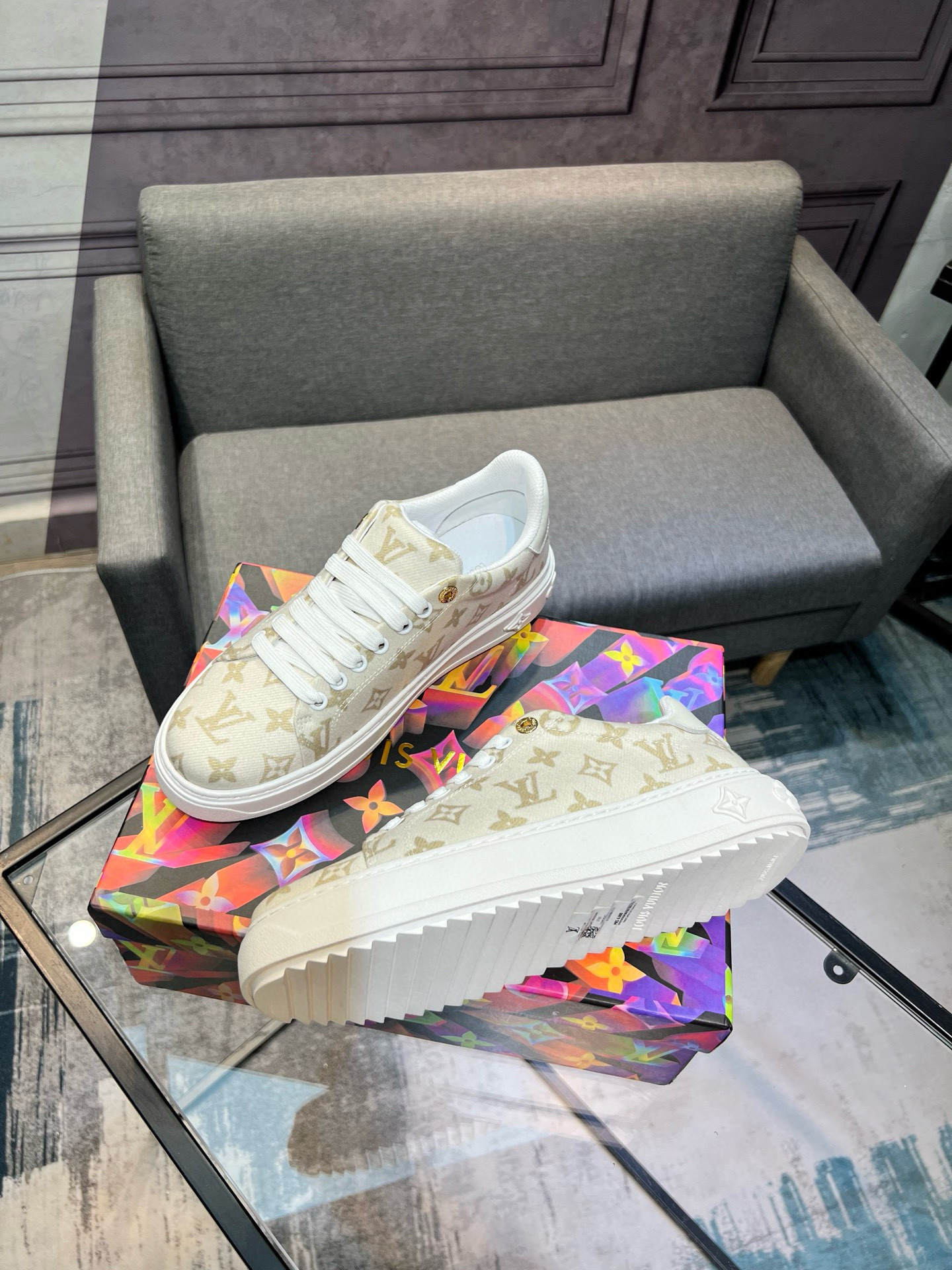 louis vuitton casual shoes 38/44 - Image 3