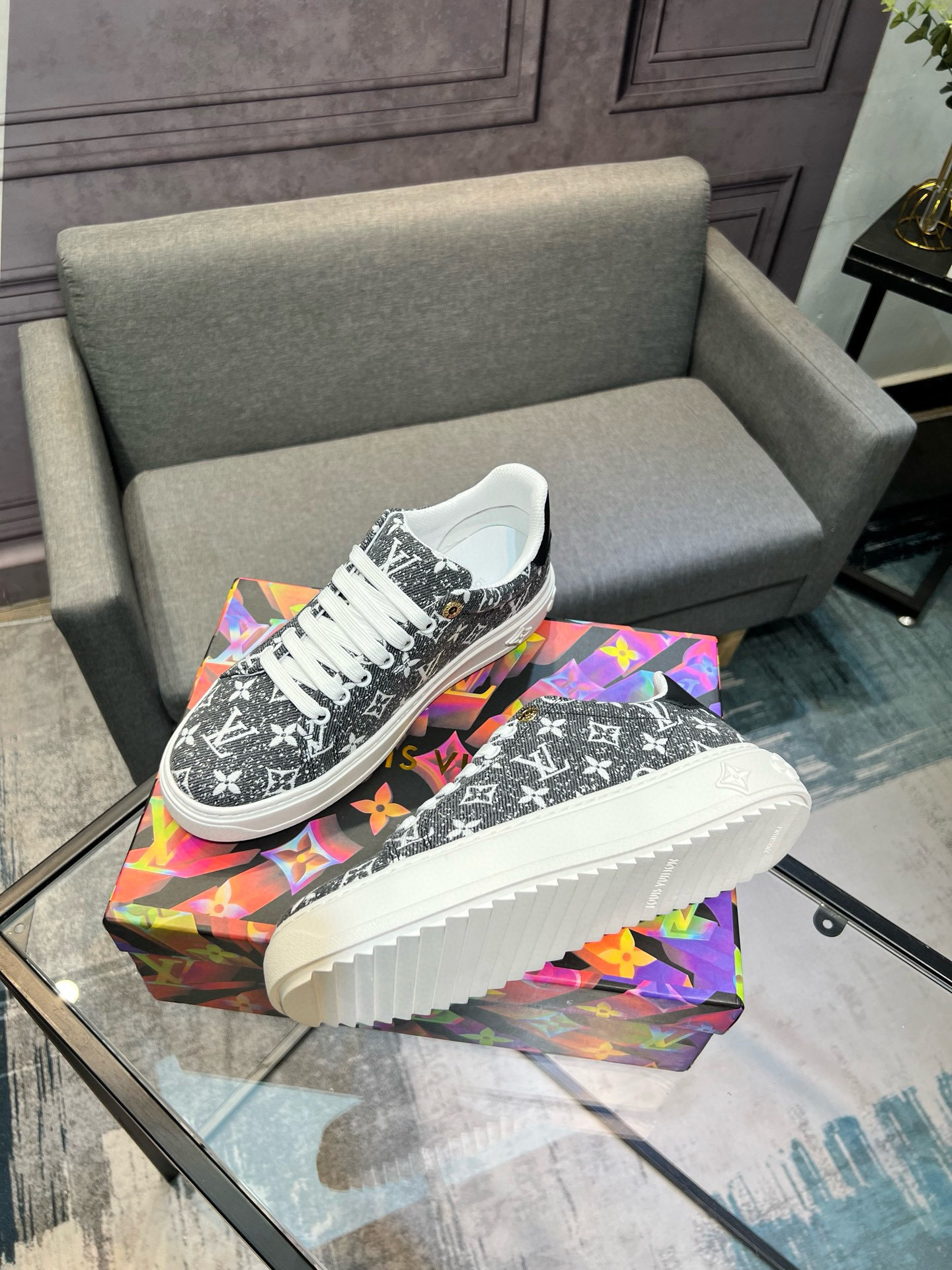 louis vuitton casual shoes 38/44 - Image 3