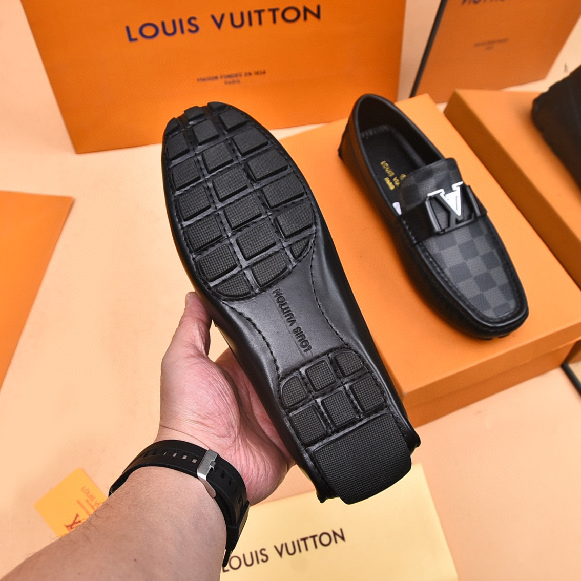 louis vuitton slip-on shoes size 38-44 - Image 3