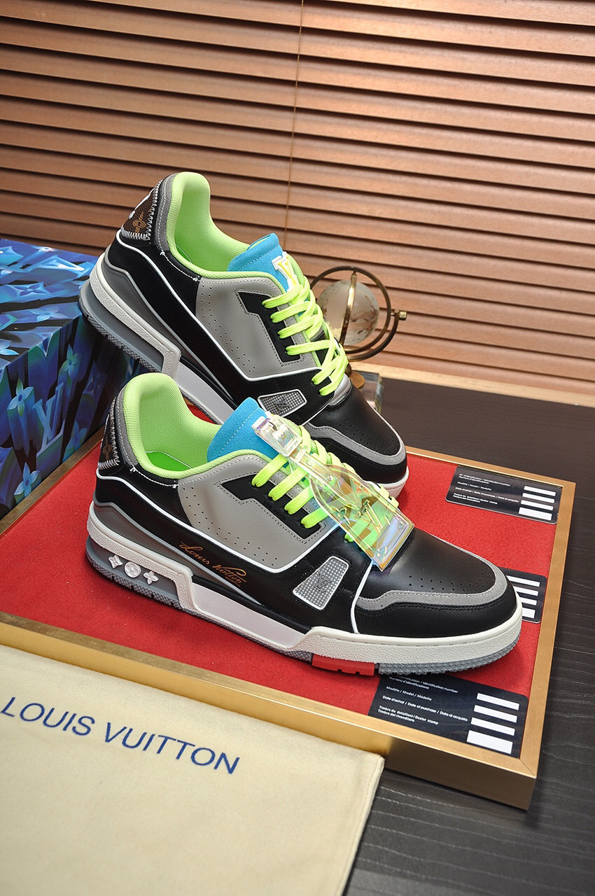 louis vuitton high-end casual shoes size 39-44 - Image 3