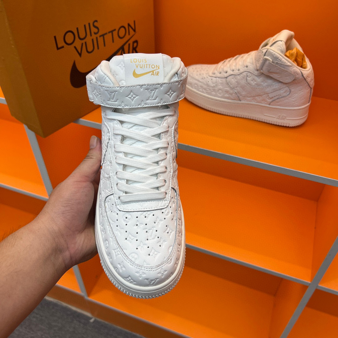 louis vuitton x nike air force 1 sneakers - size 38-44 - Image 3