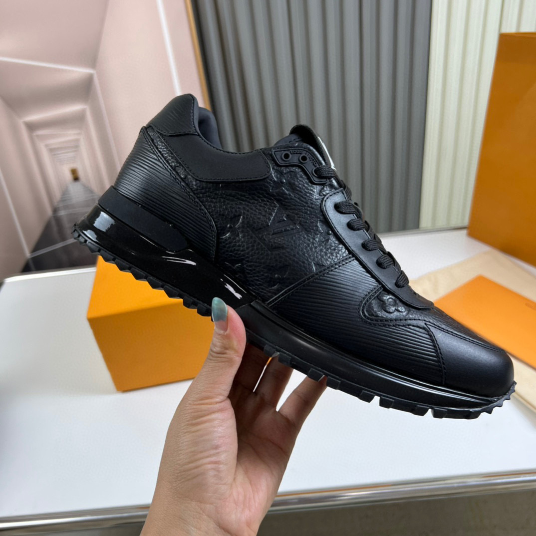 louis vuitton black sneakers size 38-44 - Image 3