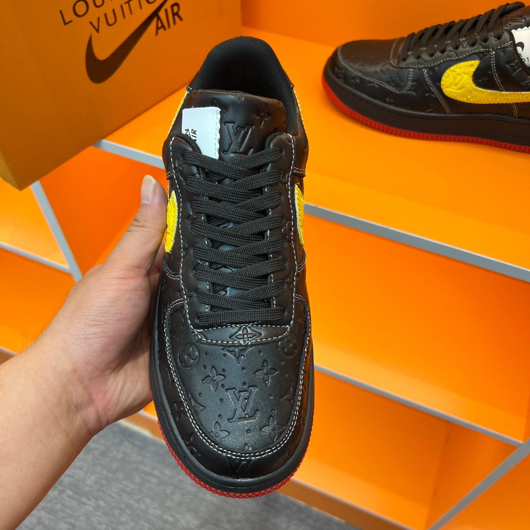 louis vuitton air sneakers 38-44 - black/yellow - Image 3