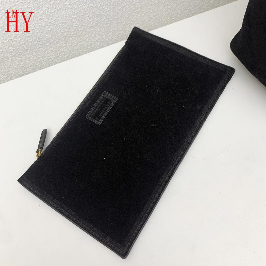 yves saint laurent black suede shoulder bag - Image 3