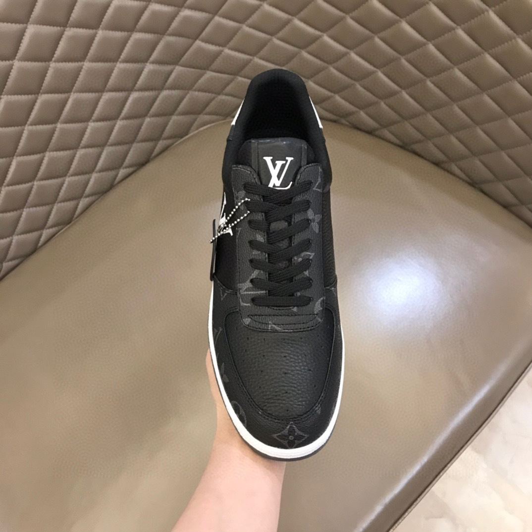 louis vuitton black casual sneakers size 38-44 - Image 8