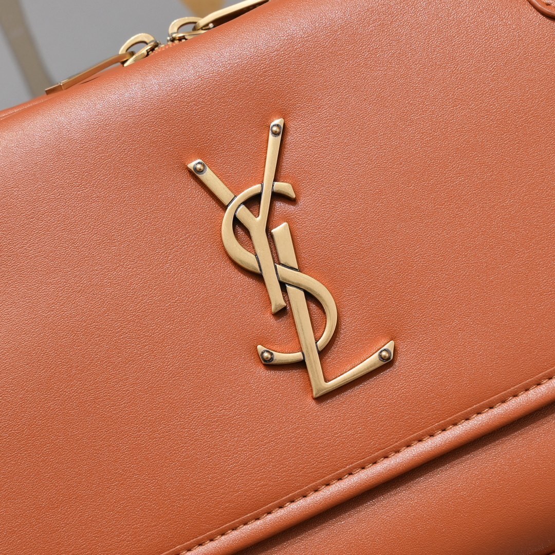 yves saint laurent 26*19*13 leather handbag - 408003 - Image 3