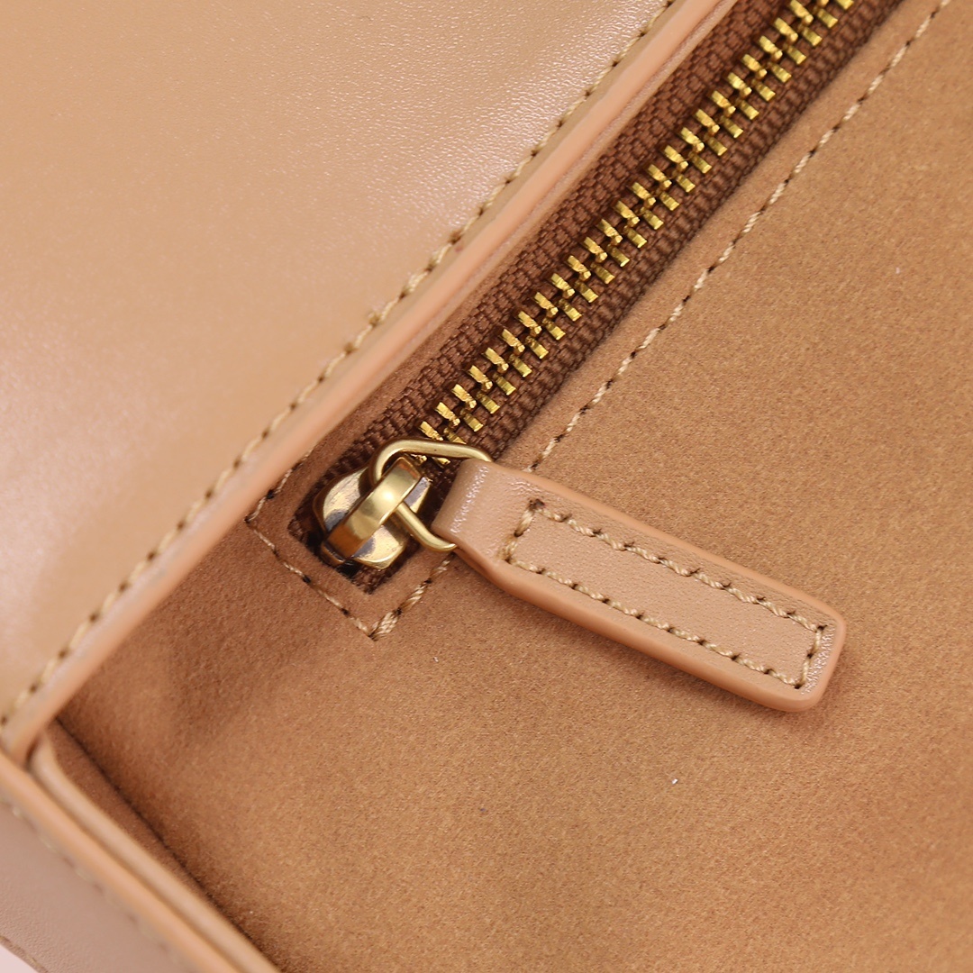 yves saint laurent beige shoulder bag 24.5x16x6 cm - Image 3