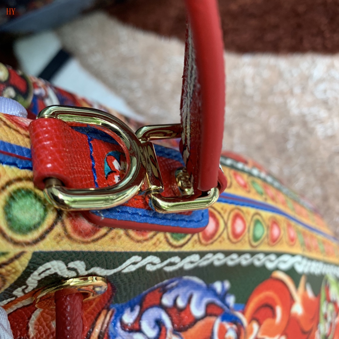 dolce & gabbana colorful bucket bag 27x25 cm - Image 3