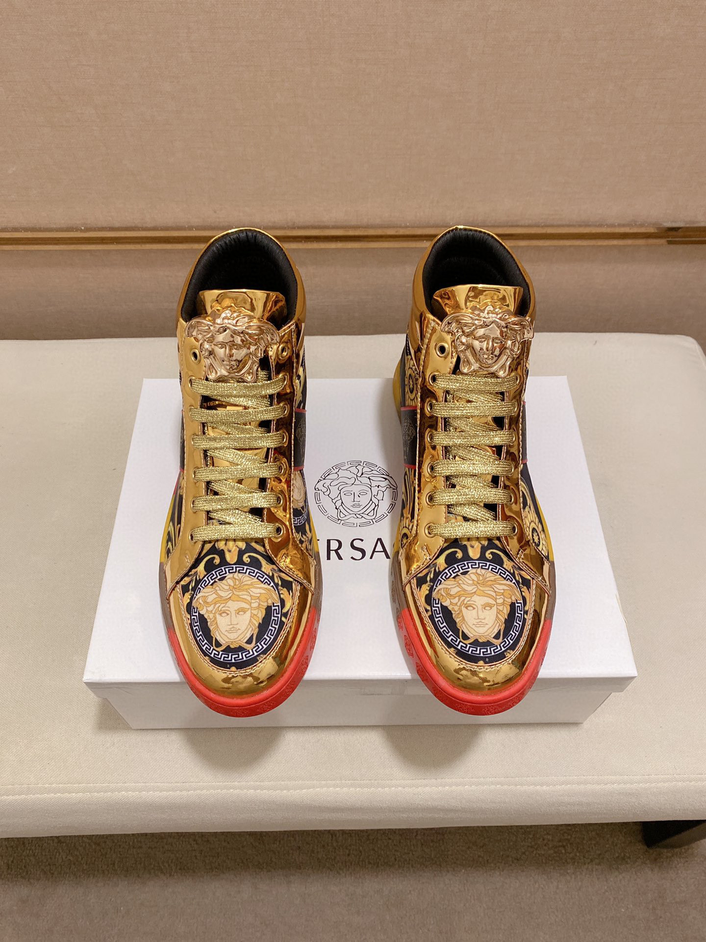 versace high-top sneakers, size 38-44, model 8022230 - Image 3