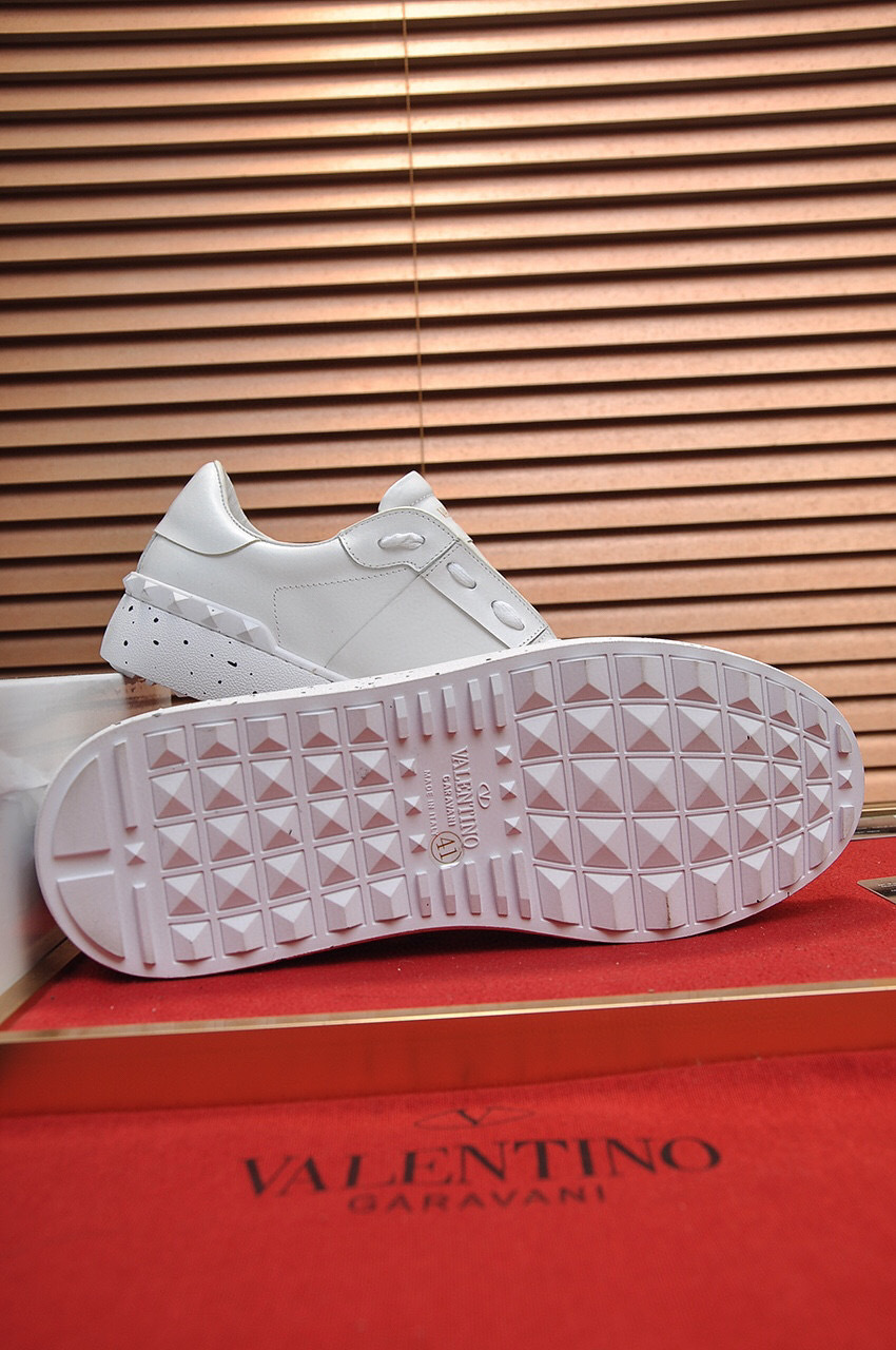 valentino garavani white sneakers for couples - sizes 35-44 - Image 3