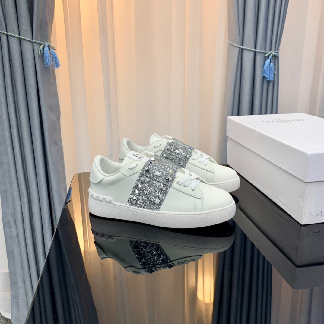 valentino rockstud untitled sneakers - size 11 - Image 3