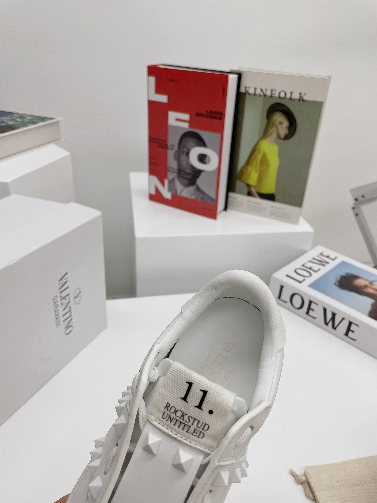 valentino rockstud untitled sneakers - size 11 - Image 4