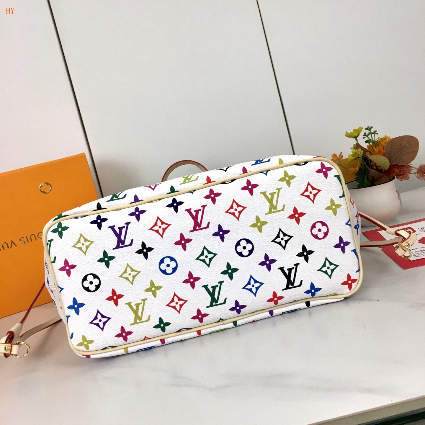 louis vuitton monogram tote bag 32x29x17 cm, 523012 - Image 4