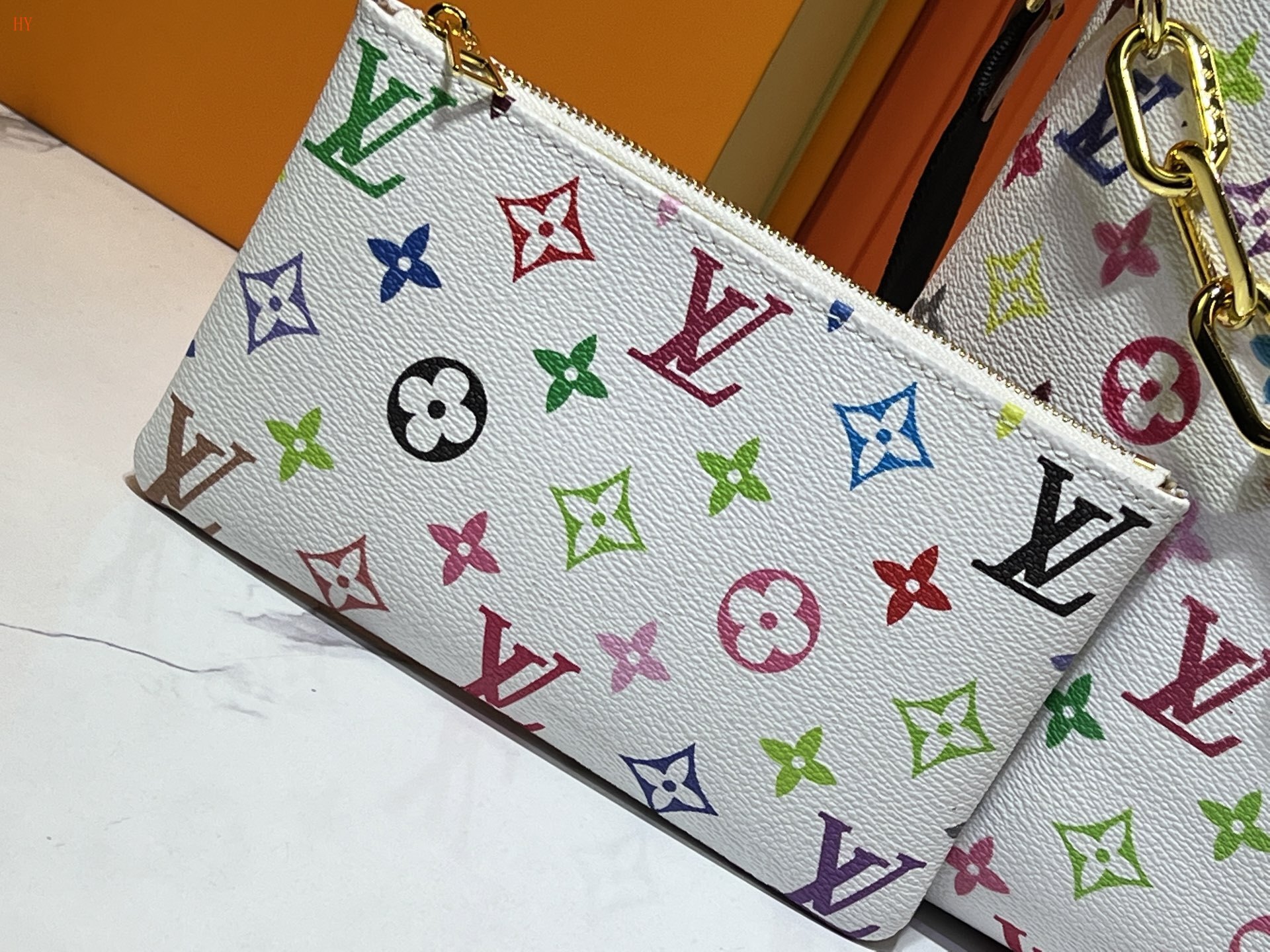 louis vuitton monogram multicolore hobo bag 38*33*10 - Image 4