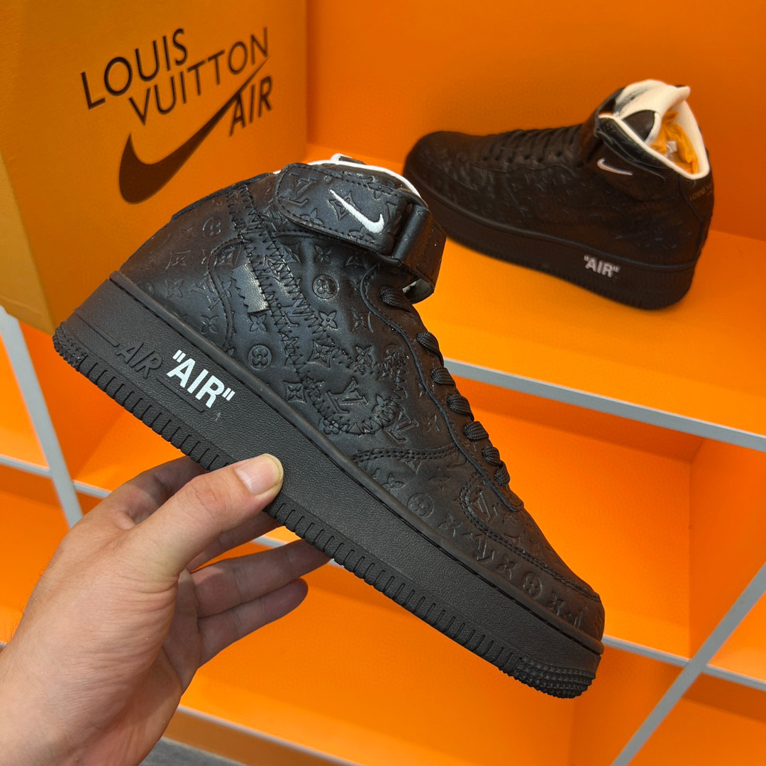 louis vuitton x nike air force 1 boots - size 38-44 - Image 4