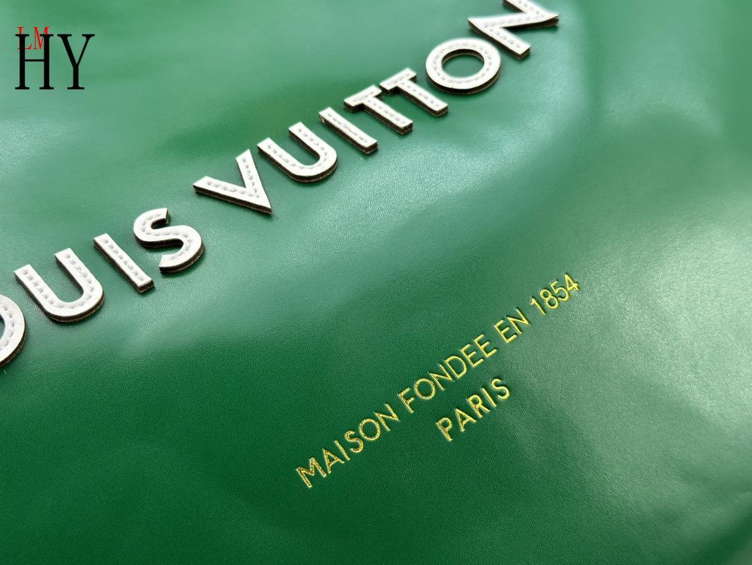 louis vuitton green tote bag - 40x32x16 cm - Image 4