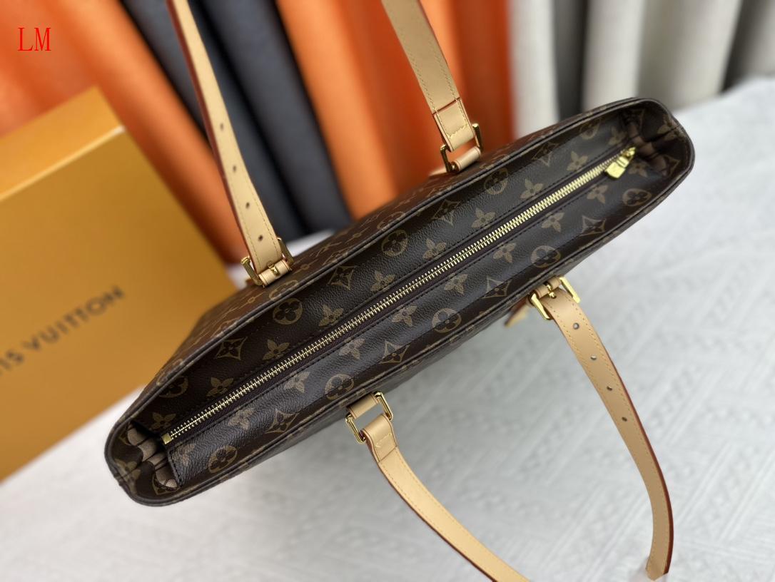 louis vuitton monogram tote bag 43*33*16 - Image 4