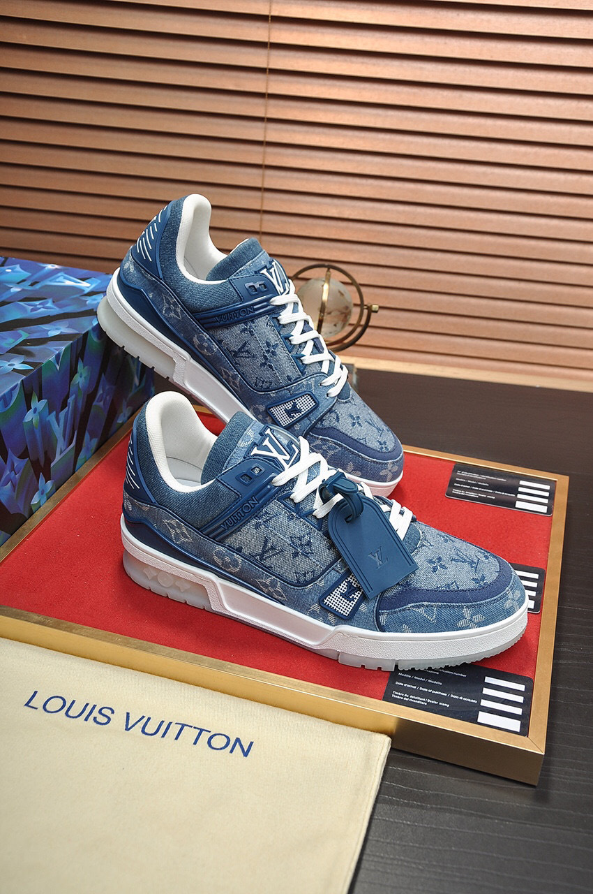 louis vuitton high-end casual sneakers 39-44 - Image 4