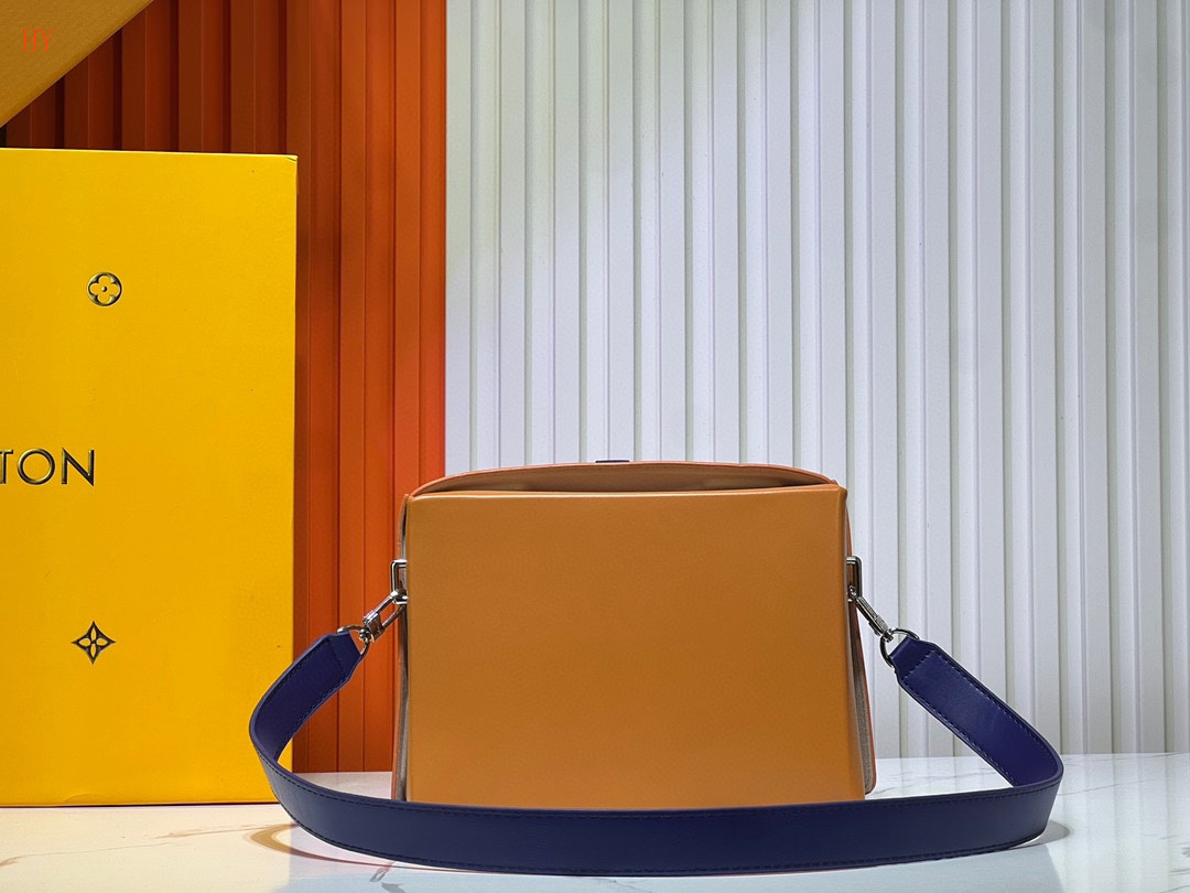 louis vuitton orange bag 23x16.5x7 cm - Image 4