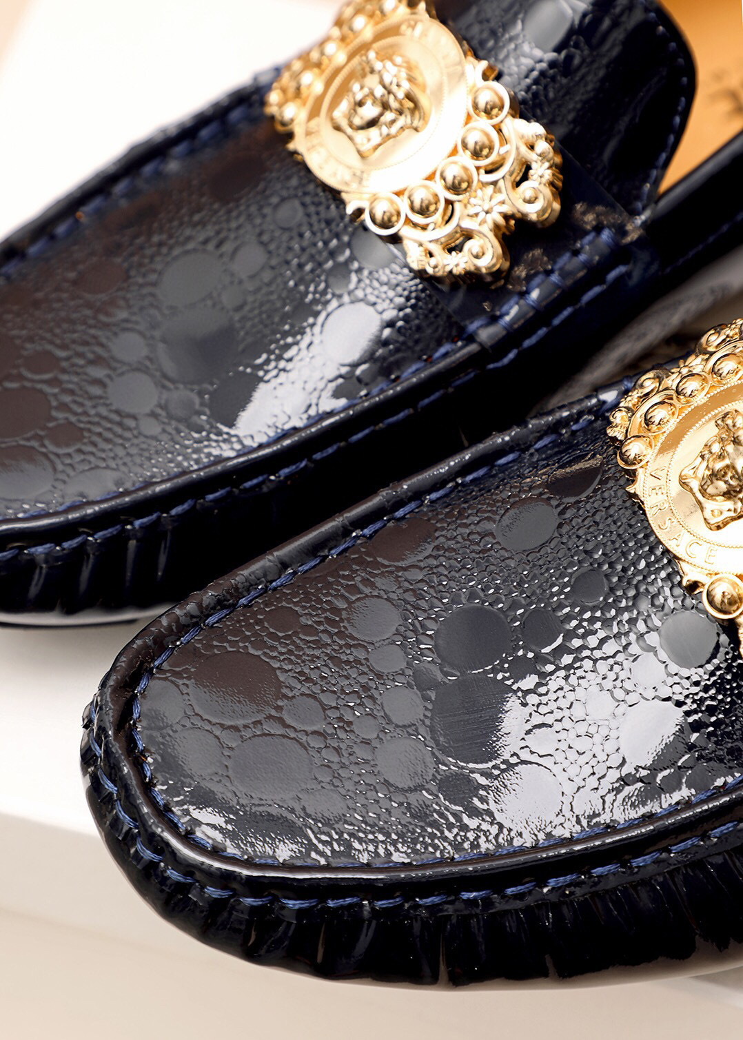 versace loafers for men, sizes 38-44, model 8072210 - Image 4