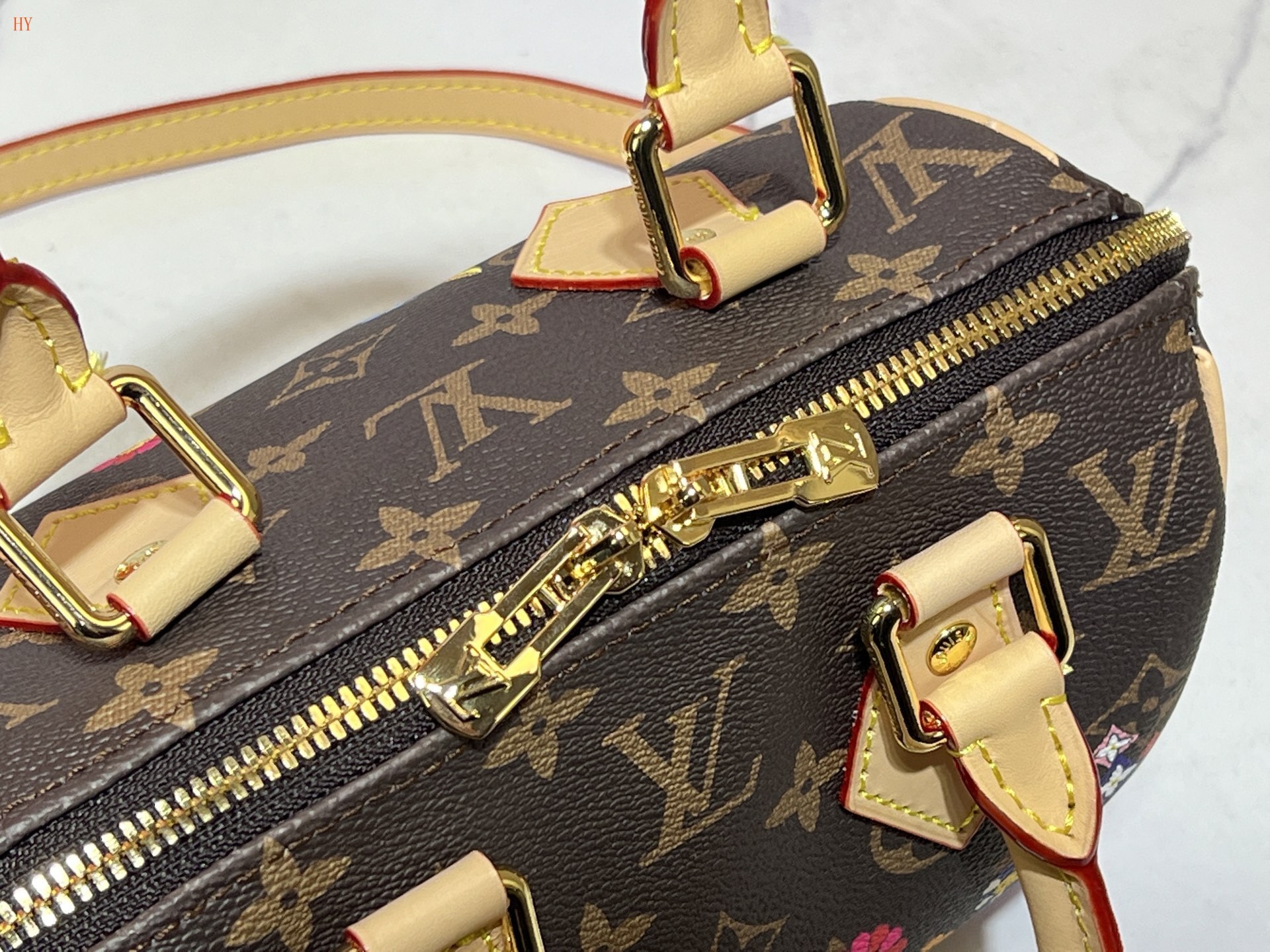 louis vuitton floral mini bag 20.5x13.5x12 cm - Image 4