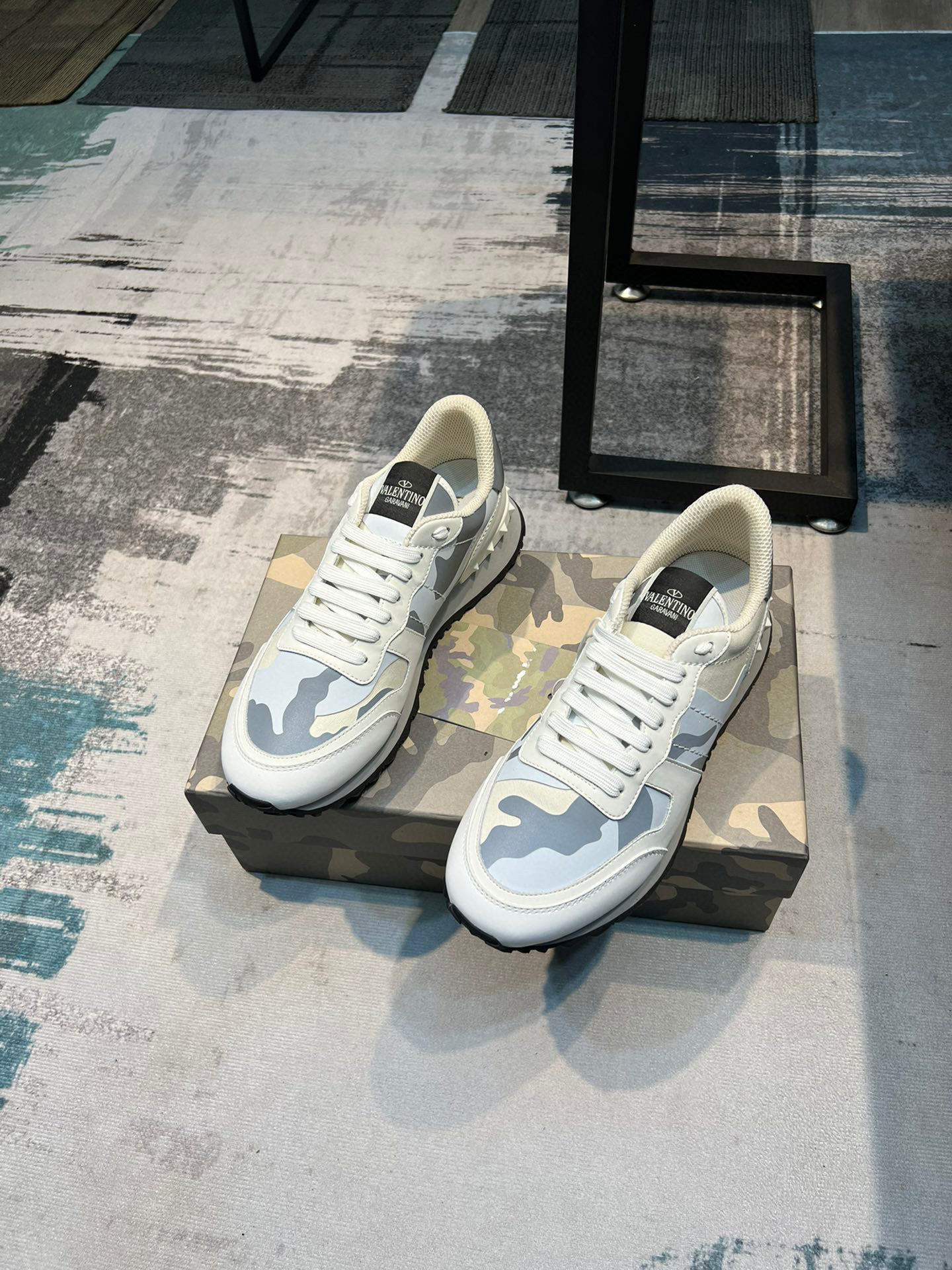 valentino casual sneakers 38-44 - camouflage design - Image 4